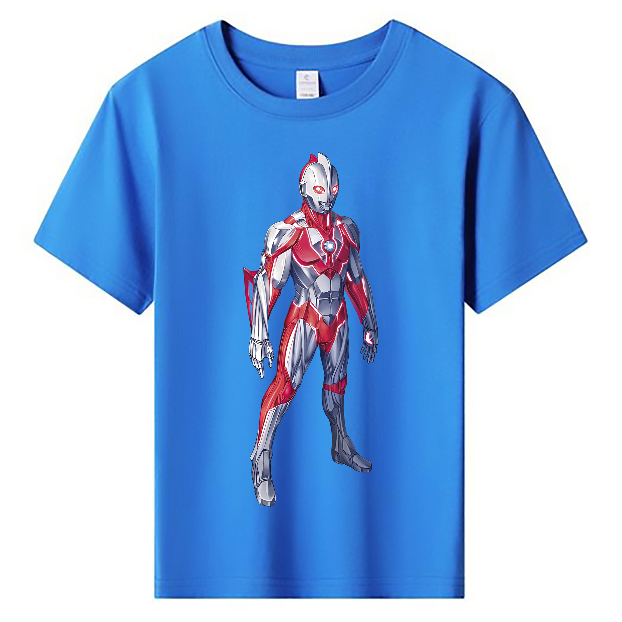 （画像用） ウルトラマン Ultraman 綿100％キッズTシャツ（フロントプリント）